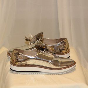 Zara Oxford Shoes - Laced Up Shoes Sz 10